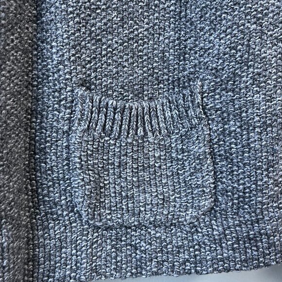 Camaieu vintage Cardigan Gray Blue size Medium - Picture 4 of 6